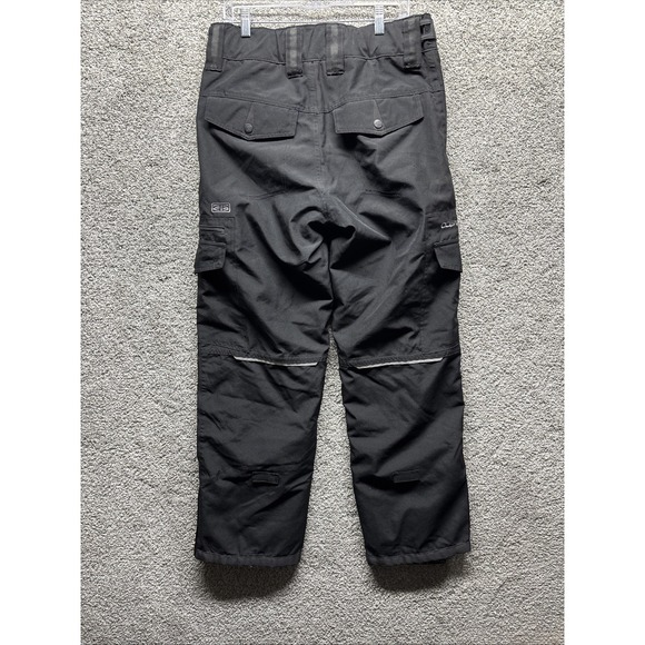 Ocean Earth Ski Pants Medium Black Outdoors Outdoor Ski Snow Hiking Winter Mens - Picture 6 of 10